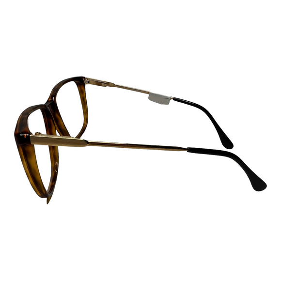Pratik vintage Eyeglasses Optical Frame Brown Tortoise Square Frame H3566 - Picture 2 of 7